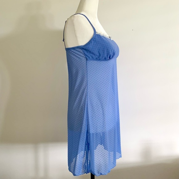 Palmers Austria blue sheer night slip - Picture 3 of 9